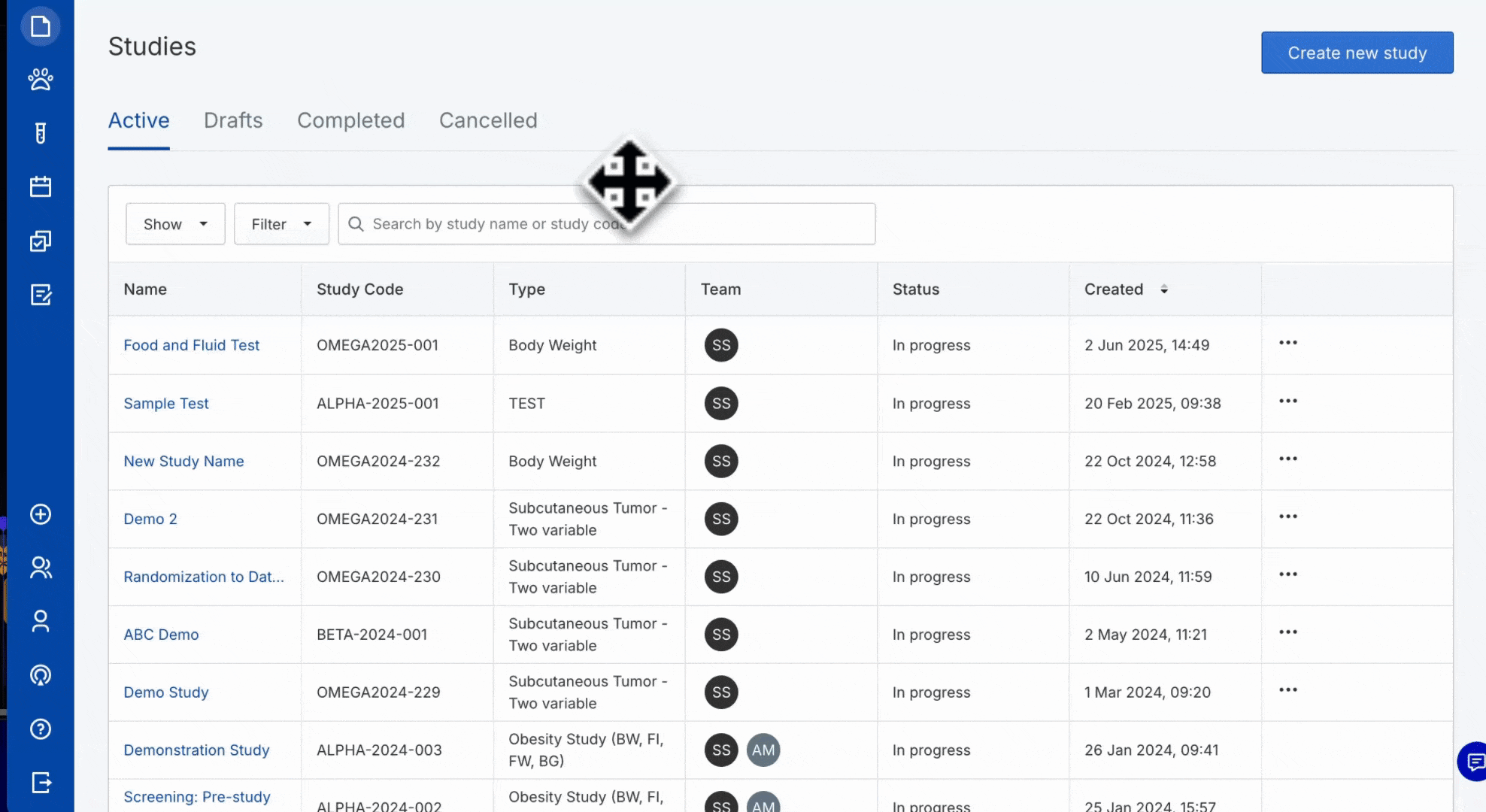 Create cages and animals colony.gif