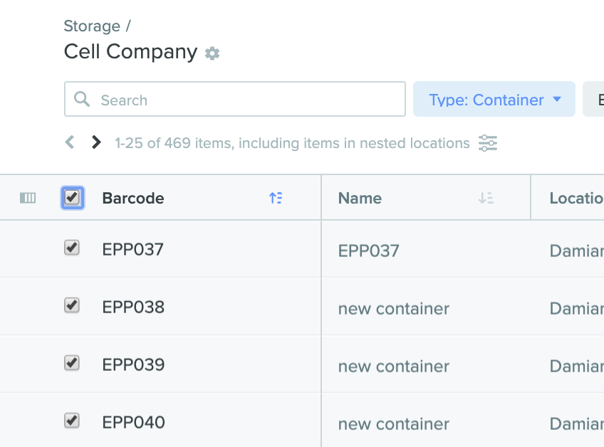 Facilities Inventory: Searching and Exporting Facilities Information